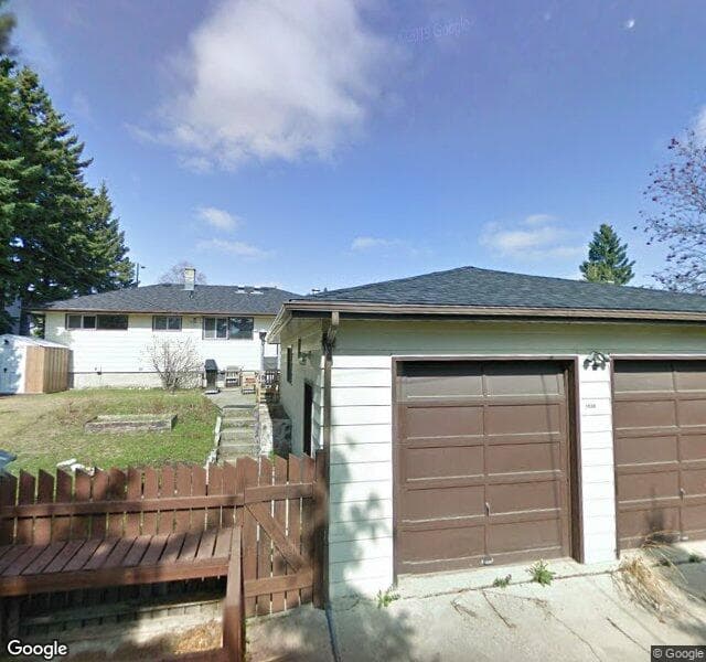Street view of 1036 Trafford Drive NW, Calgary