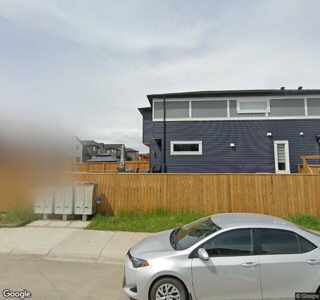 Street view of 77 Creekstone Path SW, Calgary