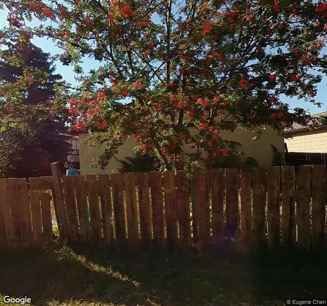 Street view of 3855 51 Street NW, Edmonton