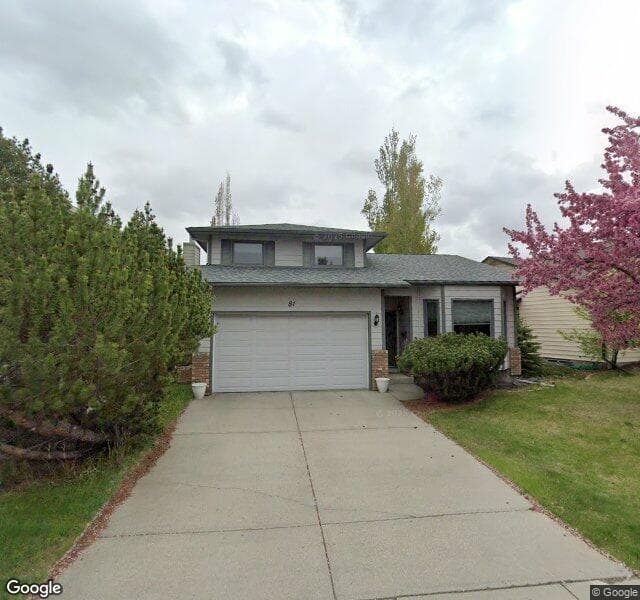 Street view of 81 Sunrise Crescent SE, Calgary