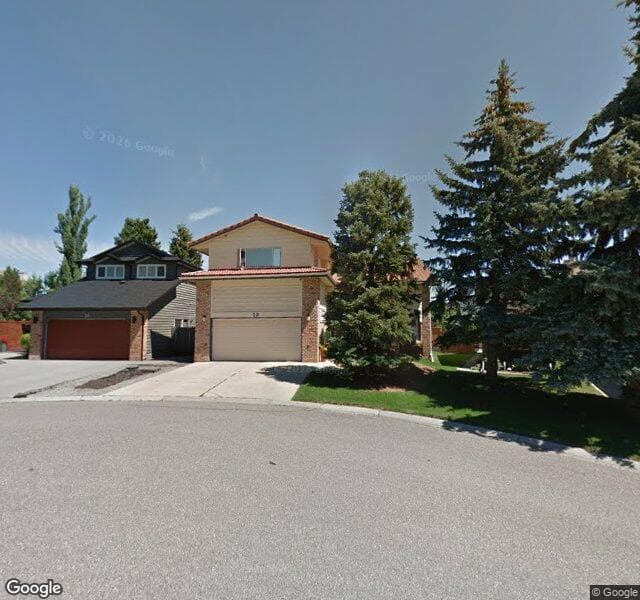 Street view of 20 Woodfern Court SW, Calgary