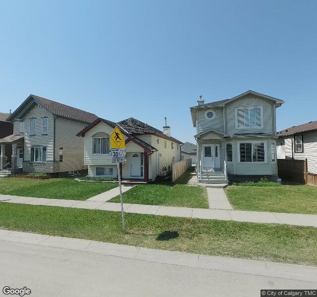Street view of 91 Tarawood Road NE, Calgary