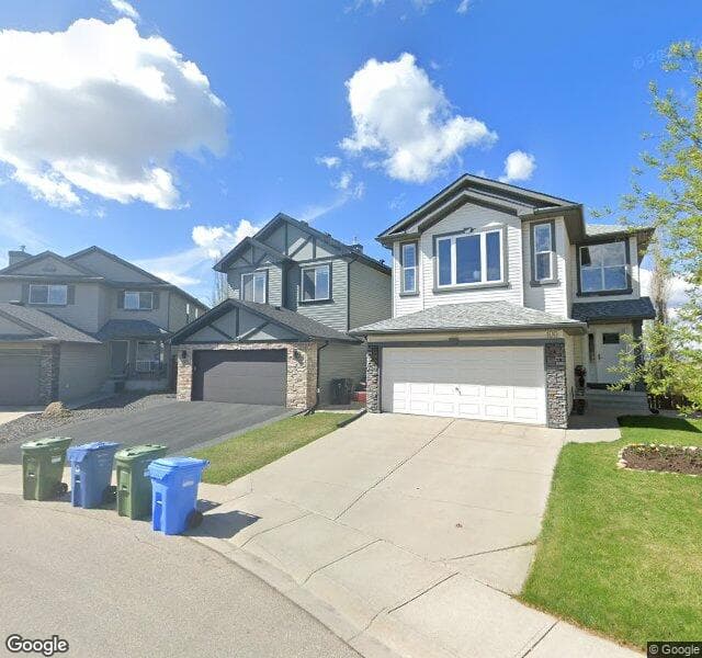 Street view of 104 Rockywood Park NW, Calgary