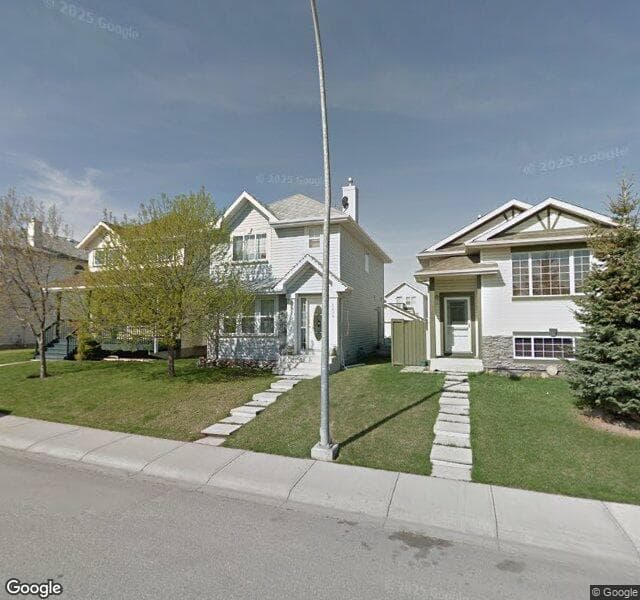 Street view of 154 Hidden Ranch Circle NW, Calgary