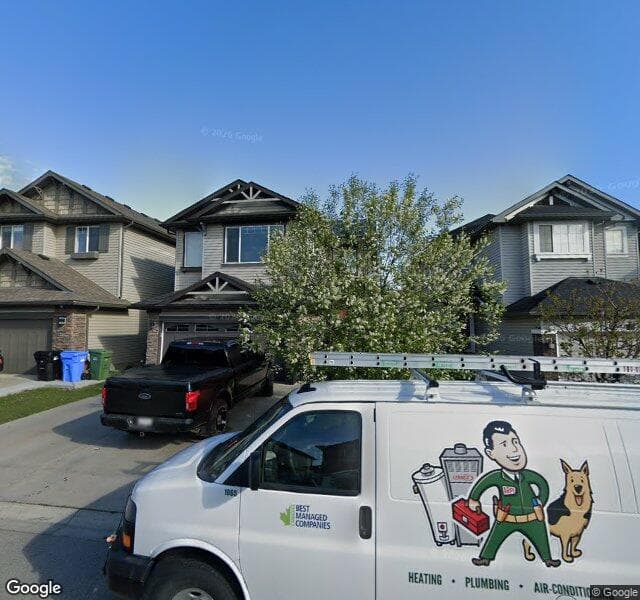 Street view of 51 Brightonwoods Grove SE, Calgary