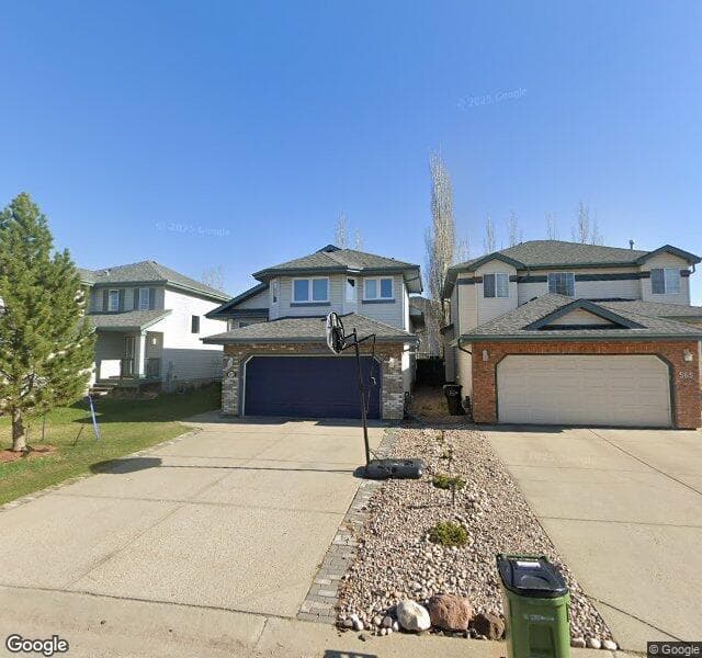 Street view of 567 Hunters Green NW, Edmonton
