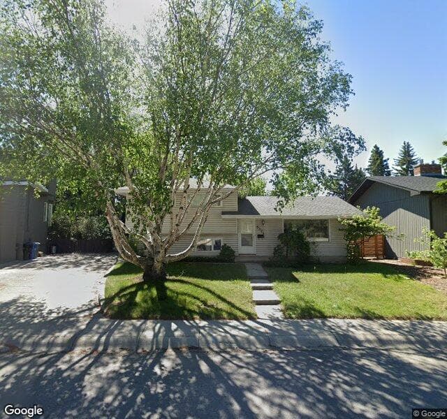 Street view of 5324 Barrett Drive NW, Calgary