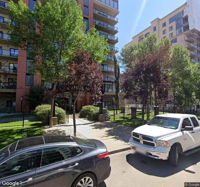 Street view of 702-10303 111 Street NW, Edmonton