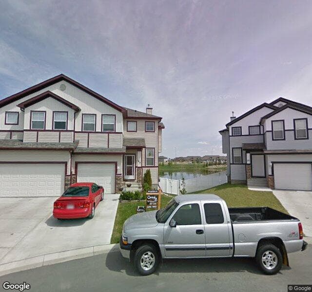 Street view of 43 Everridge Villas SW, Calgary