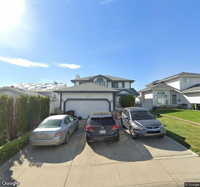 Street view of 6135 157 Avenue NW, Edmonton