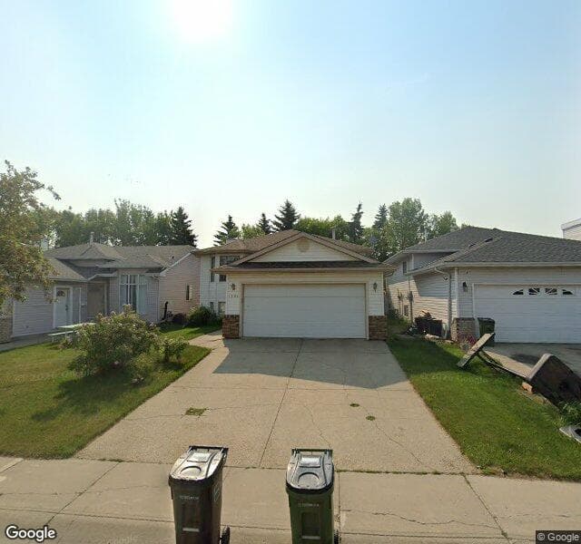 Street view of 1385 Jefferys Crescent NW, Edmonton