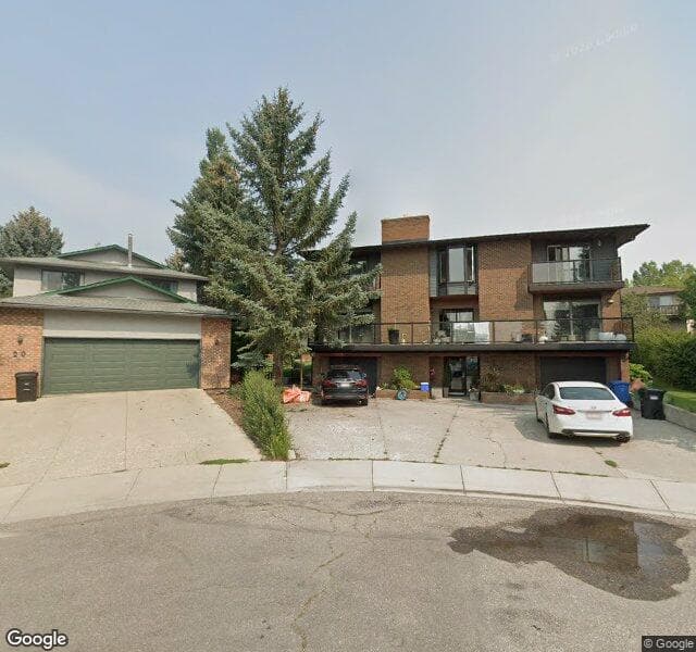 Street view of 16 Silvergrove Mews NW, Calgary