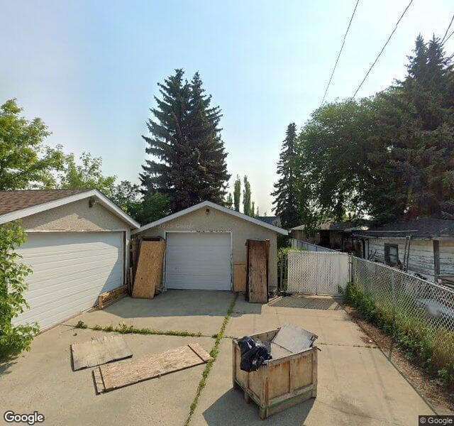 Street view of 13104 86 Street NW, Edmonton