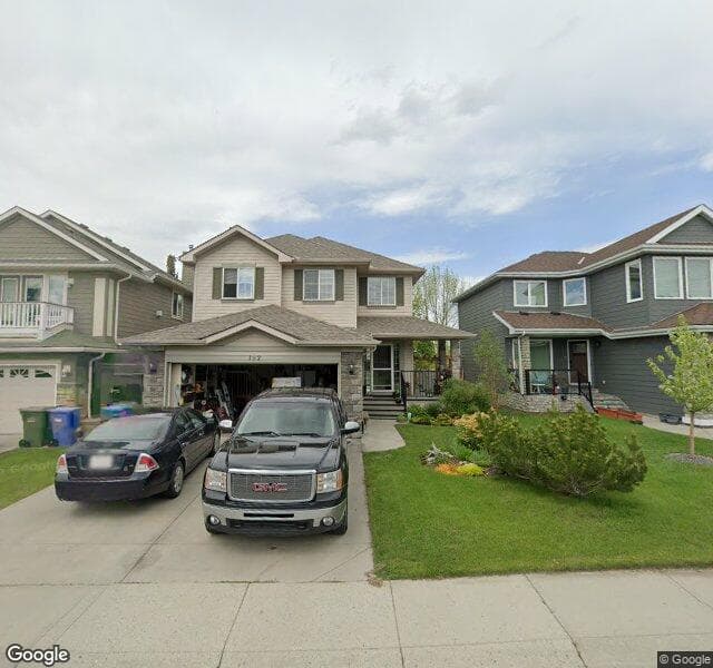 Street view of 192 Chaparral Common SE, Calgary