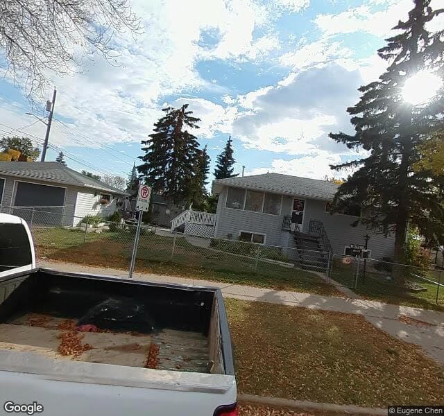 Street view of 10975 159 Street NW, Edmonton