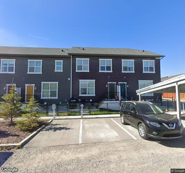 Street view of 110 Silverado Skies Common SW, Calgary