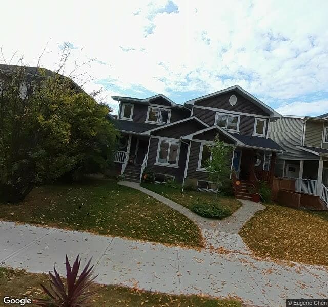 Street view of 11134 127 Street NW, Edmonton