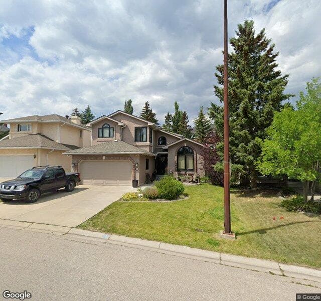 Street view of 24 Sienna Hills Court SW, Calgary