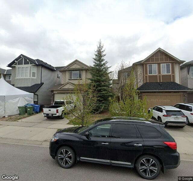 Street view of 147 Everbrook Drive SW, Calgary