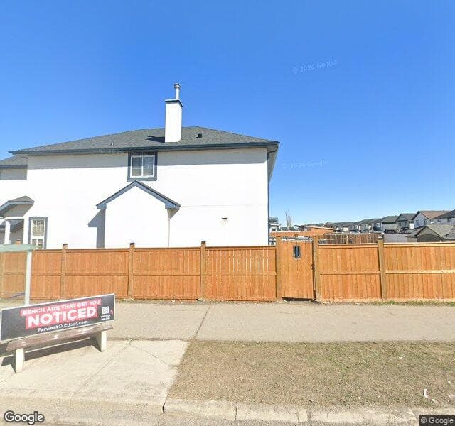 Street view of 2 Saddleland Crescent NE, Calgary