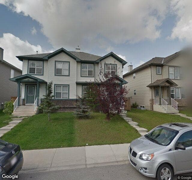 Street view of 31 Saddlebrook Place NE, Calgary