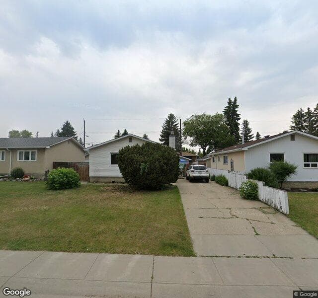 Street view of 4516 102 Avenue NW, Edmonton