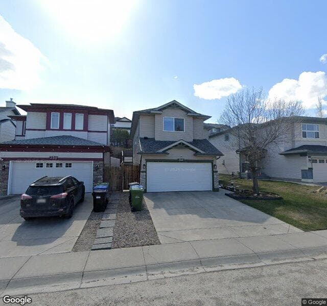 Street view of 354 Panamount Drive NW, Calgary