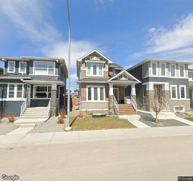 Street view of 182 Redstone Common NE, Calgary