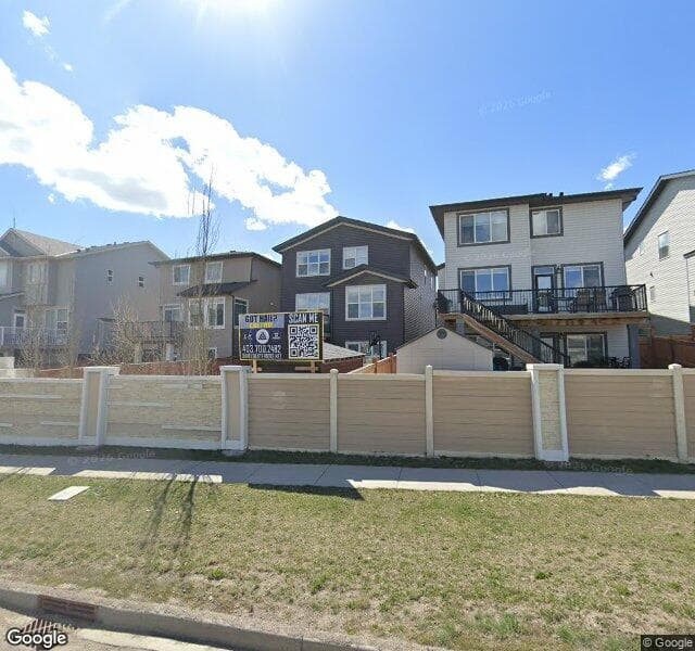 Street view of 131 Sage Bluff Green NW, Calgary