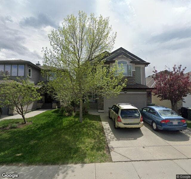 Street view of 182 Chaparral Grove SE, Calgary
