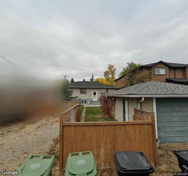 Street view of 1408 42 Street SW, Calgary
