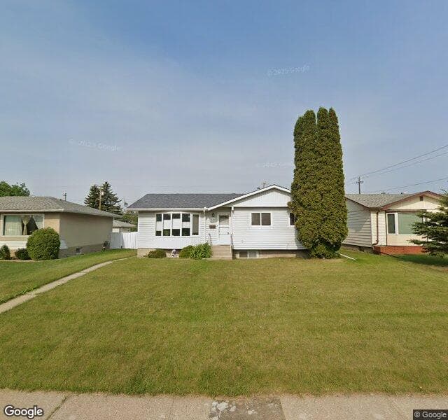 Street view of 12720 80 Street NW, Edmonton