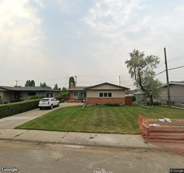 Street view of 6611 95 Avenue NW, Edmonton