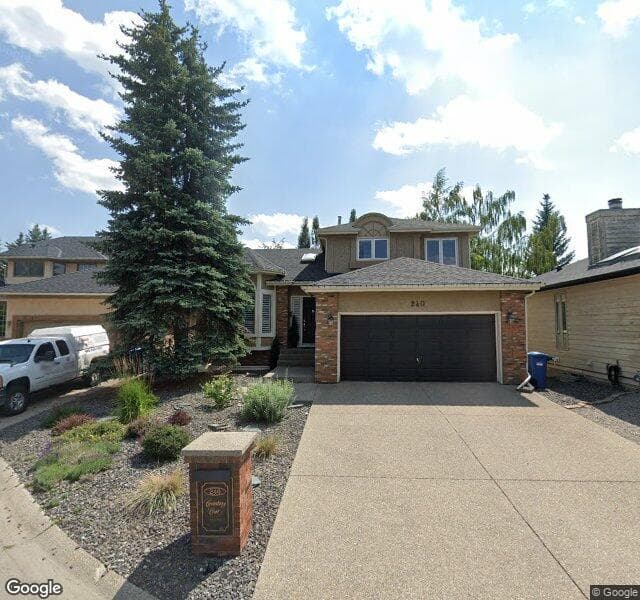 Street view of 240 Canterbury Court SW, Calgary
