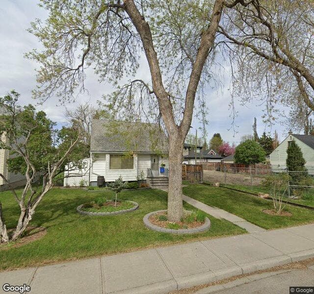 Street view of 1142 Regent Crescent NE, Calgary