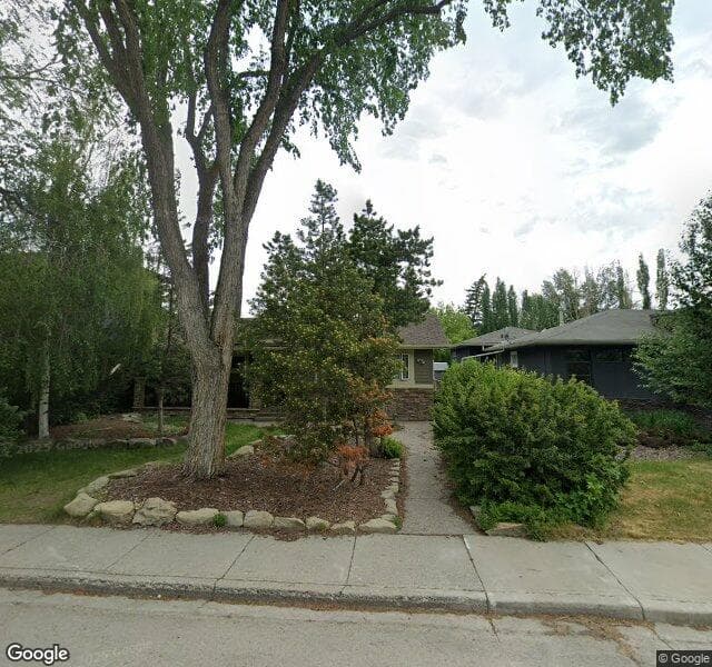 Street view of 1310 Hamilton Street NW, Calgary