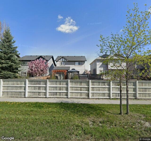 Street view of 239 Silverado Plains Close SW, Calgary