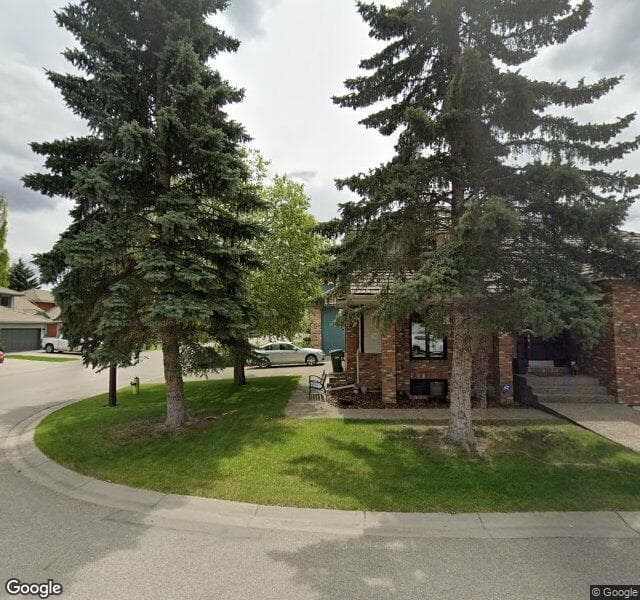 Street view of 1203 Deer River Circle SE, Calgary
