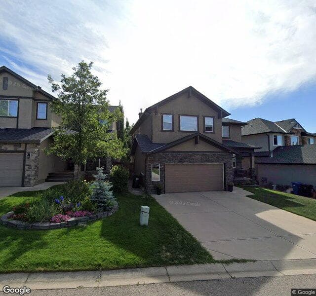 Street view of 84 Aspen Stone Road SW, Calgary