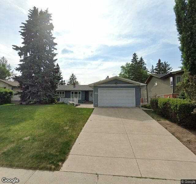 Street view of 439 Wildwood Drive SW, Calgary