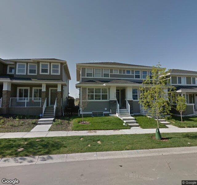 Street view of 279 Redstone Drive NE, Calgary