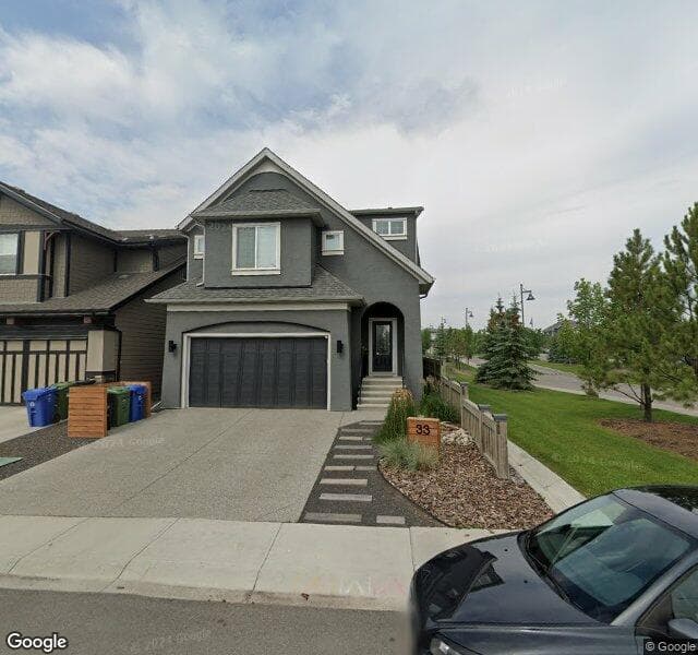 Street view of 33 Masters Park SE, Calgary