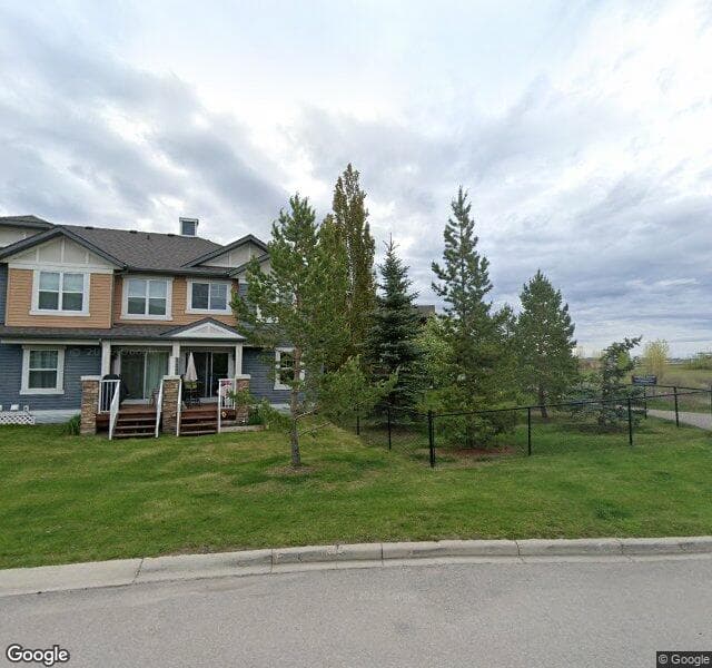 Street view of 55 Chaparral Valley Gardens SE, Calgary