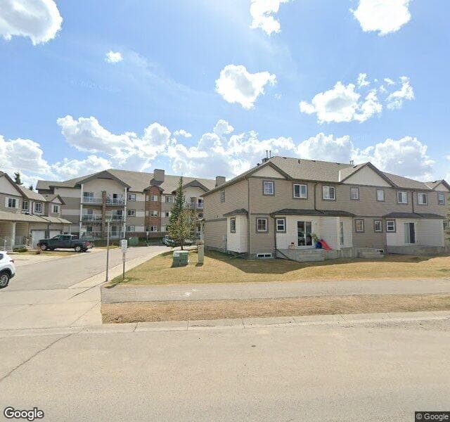 Street view of 105 Saddletree Court NE, Calgary