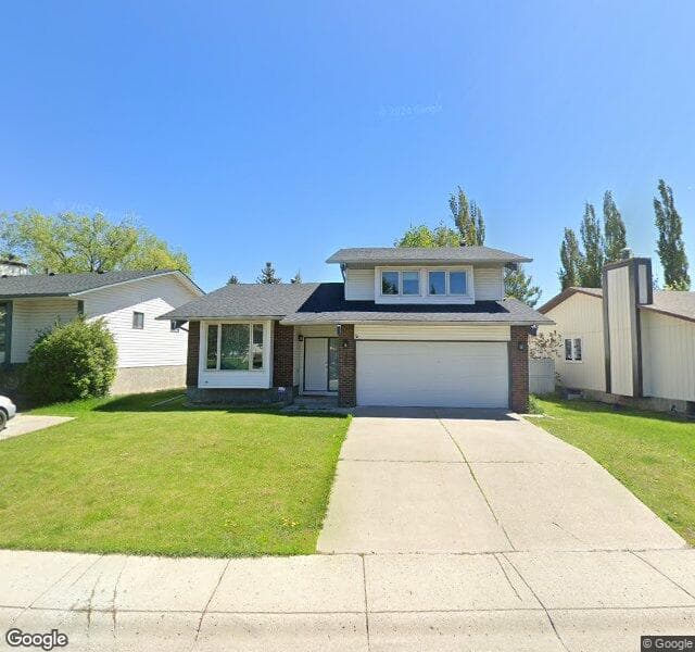 Street view of 327 Woodside Circle SW, Calgary