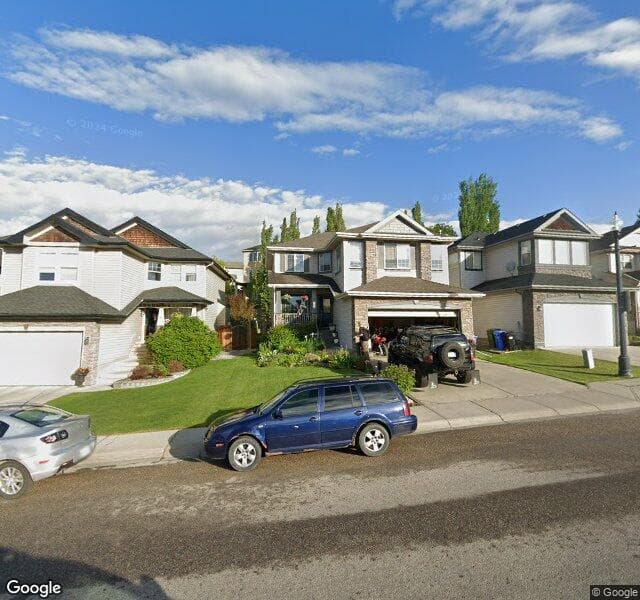 Street view of 35 Springbluff Boulevard SW, Calgary