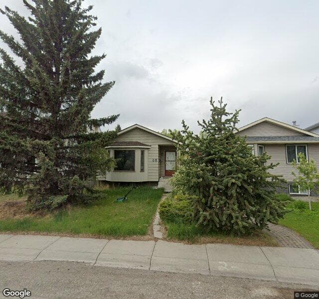Street view of 68 Shawglen Way SW, Calgary