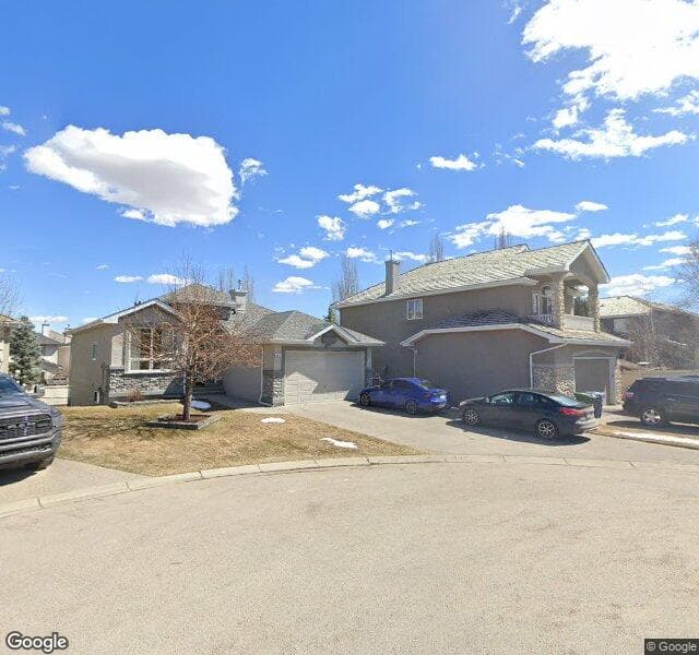 Street view of 138 Mount Alberta View SE, Calgary