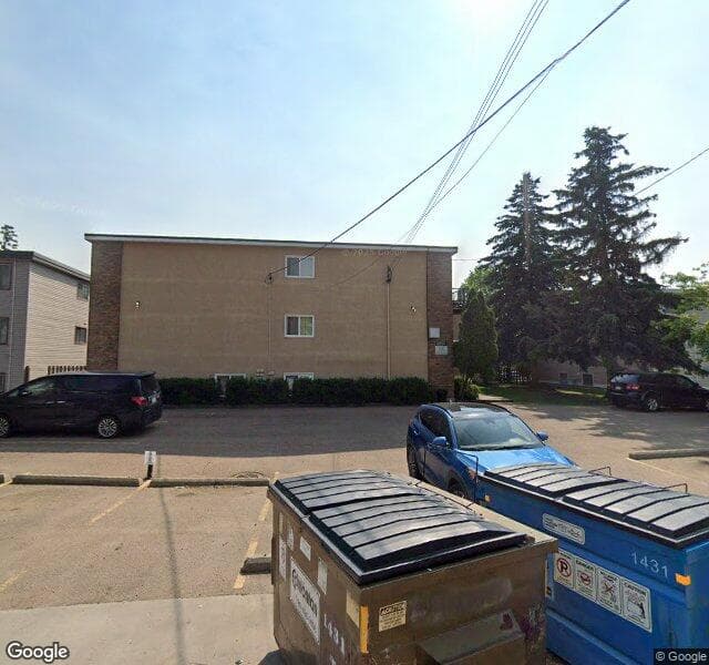 Street view of 301-11916 104 Street NW, Edmonton