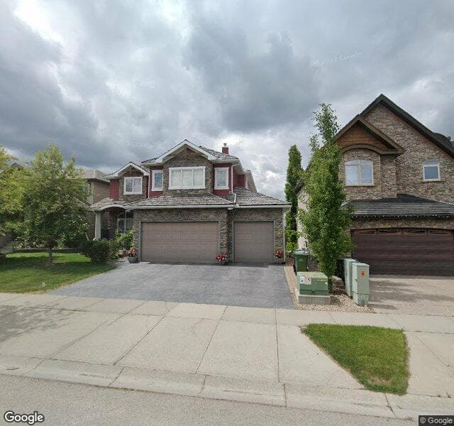 Street view of 419 Rocky Ridge Drive NW, Calgary